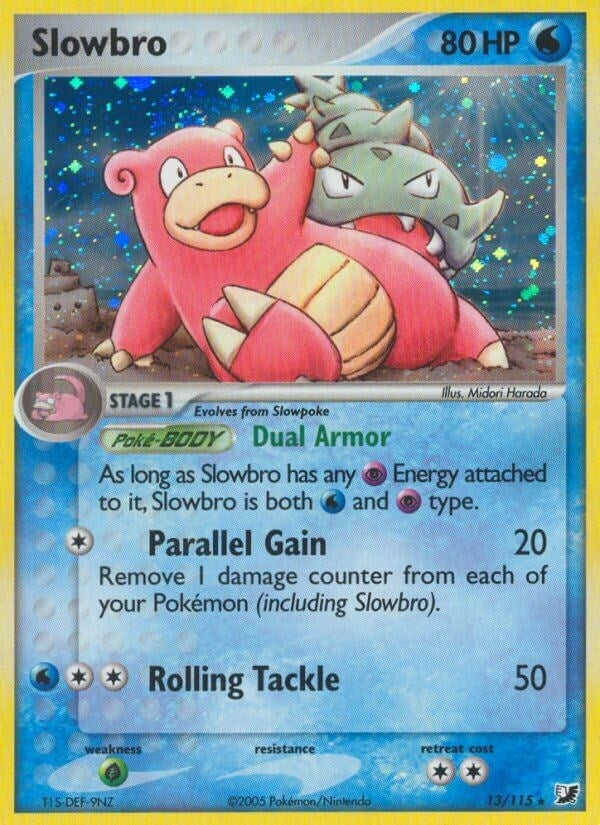Slowbro (13/115) (Unseen Forces) Pokemon