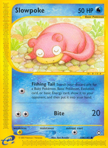 Image for Slowpoke (108/147) - Pokemon