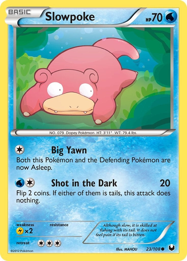 Image for Slowpoke (23/108) - Pokemon