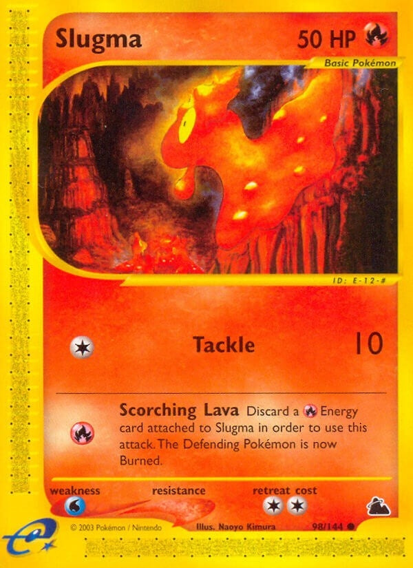 Slugma (98) (098/144) (Skyridge) Pokemon