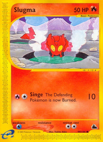 Slugma (99) (099/144) (Skyridge) Pokemon