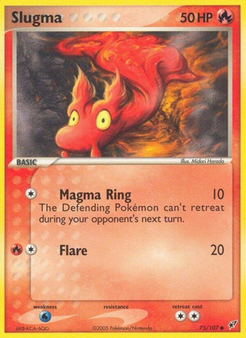 Image for Slugma (75/107) - Pokemon