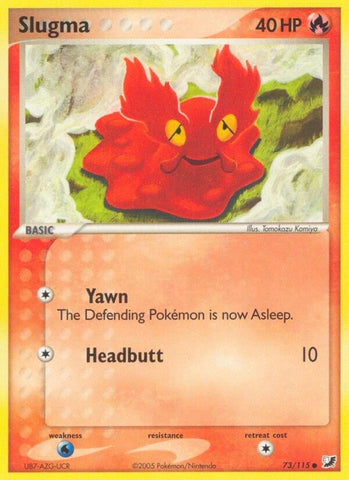 Image for Slugma (73/115) (Unseen Forces) - Pokemon