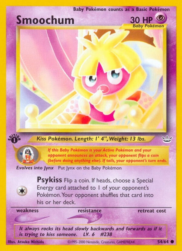 Smoochum (54/64) (Neo Revelation) Pokemon