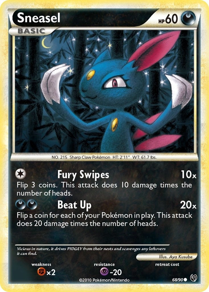 Image for Sneasel (68/90) (Undaunted) - Pokemon