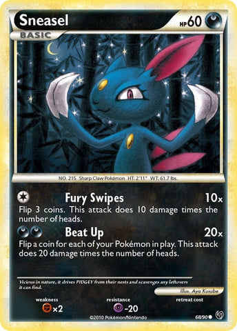 Image for Sneasel (68/90) (Undaunted) - Pokemon