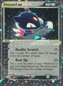 Sneasel ex (103/109) (Ruby and Sapphire) Pokemon