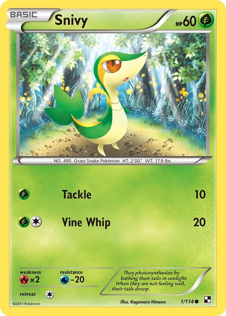 Image for Snivy (1) (1/114) - Pokemon
