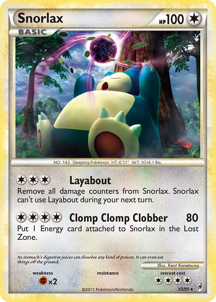 Snorlax (33/95) (Call of Legends)