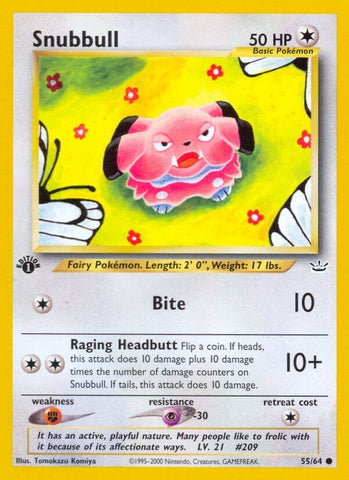 Image for Snubbull (55/64) (Neo Revelation) - Pokemon