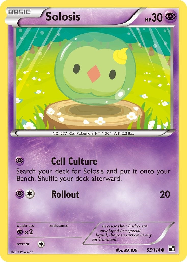 Image for Solosis (55/114) - Pokemon