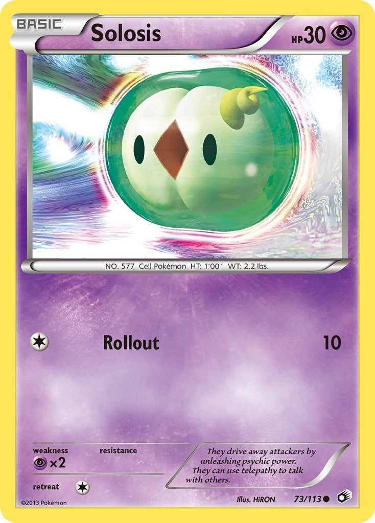 Image for Solosis (73) (73/113) (Legendary Treasures) (LTR) - Pokemon