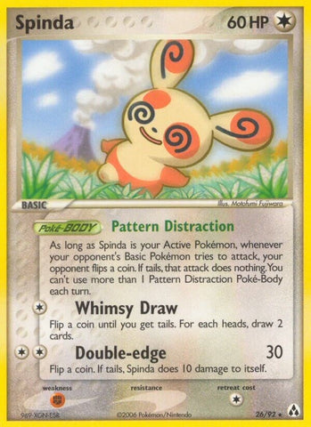 Spinda (26/92) (Legend Maker) (LM) Pokemon
