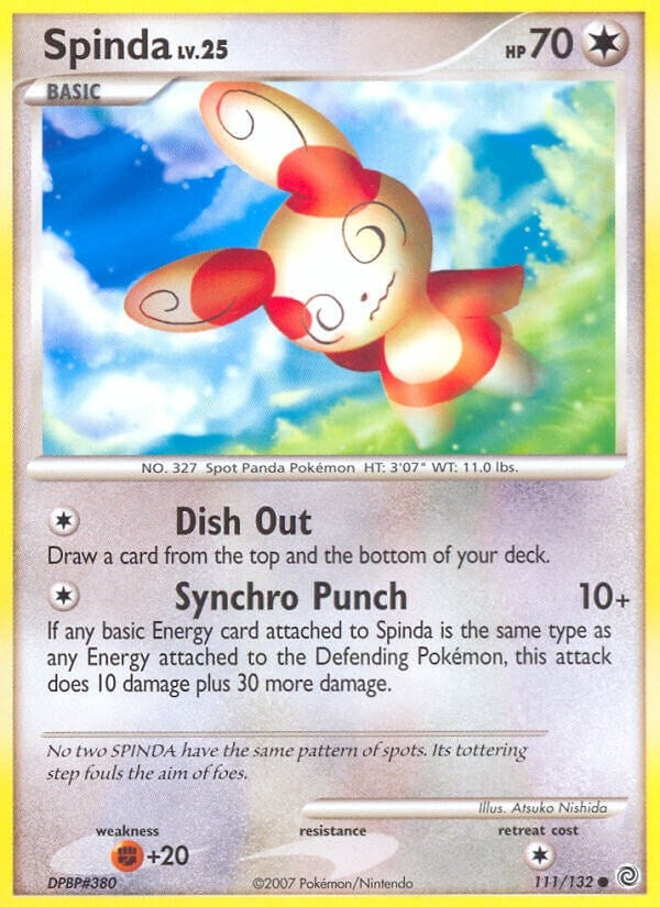Spinda (111/132) (Secret Wonders) (SW) Pokemon