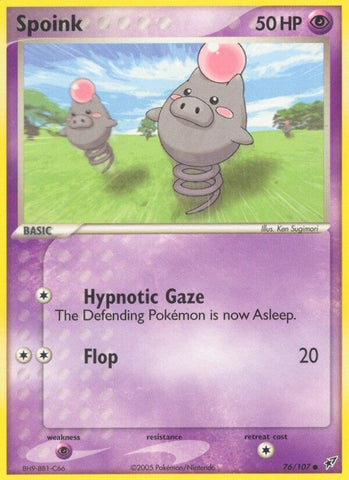 Image for Spoink (76/107) - Pokemon