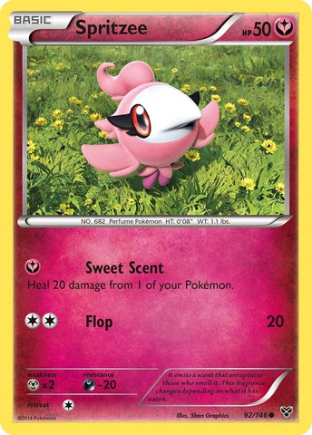 Image for Spritzee (92/146) (XY Base Set) - Pokemon