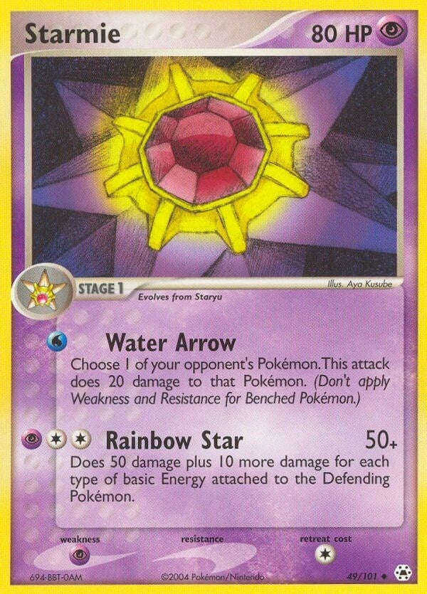 Image for Starmie (49/101) (EX Hidden Legends) (HL) - Pokemon
