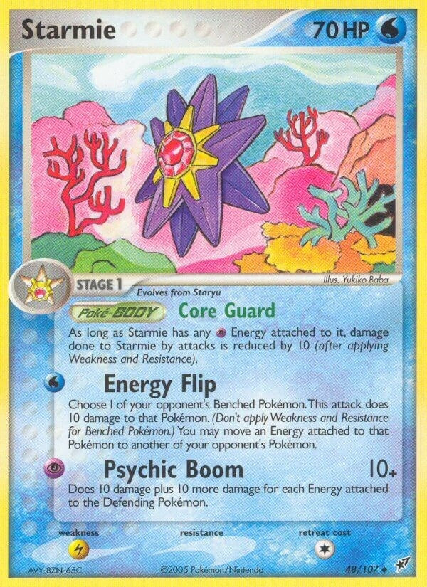 Image for Starmie (48/107) - Pokemon