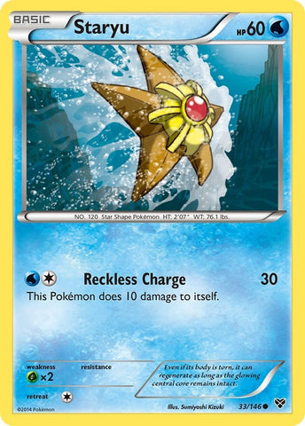 Image for Staryu (33/146) (XY Base Set) - Pokemon