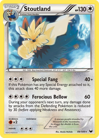 Image for Stoutland (88/108) - Pokemon