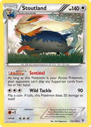 Stoutland (122/149) (Boundaries Crossed) Pokemon
