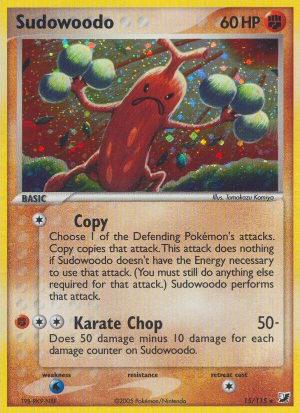 Sudowoodo (15/115) (Unseen Forces) Pokemon