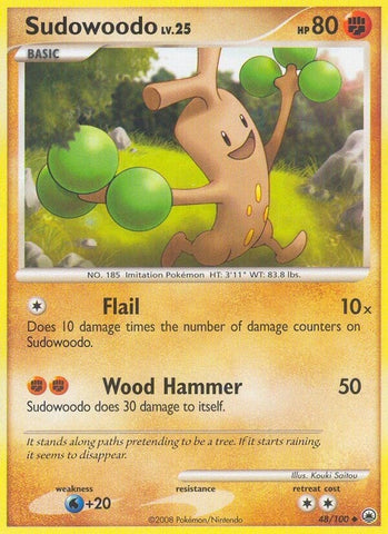 Image for Sudowoodo (48/100) (Majestic Dawn) - Pokemon