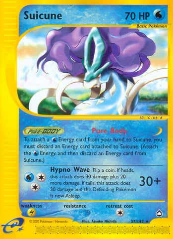 Image for Suicune (037/147) - Pokemon