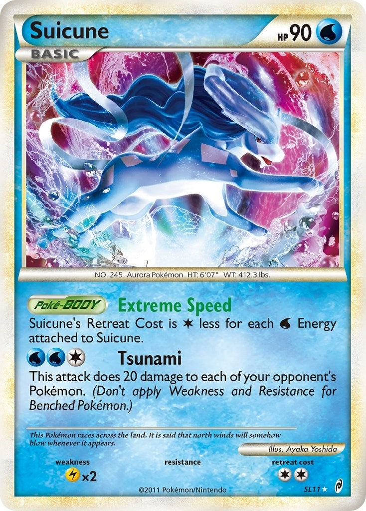 Image for Suicune (Shiny) (SL11) - Pokemon