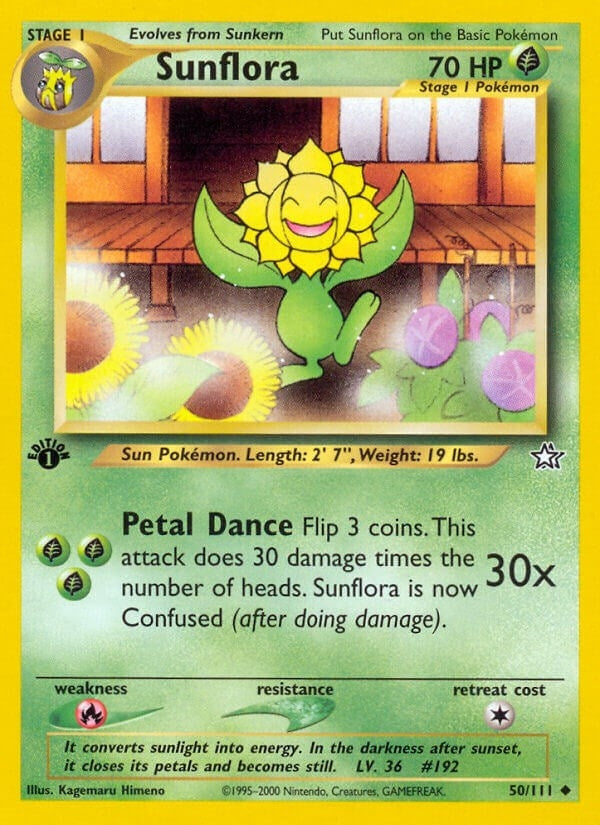 Sunflora (050/111) (Neo Genesis) Pokemon