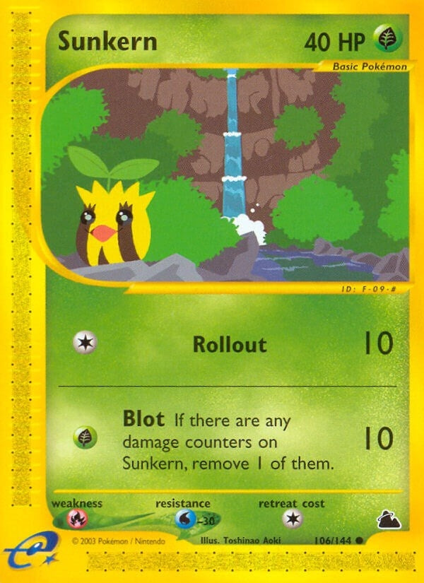 Sunkern (106/144) (Skyridge) (SK) Pokemon