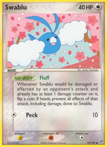 Image for Swablu (79/107) - Pokemon