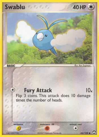 Image for Swablu (66/108) (Power Keepers) - Pokemon