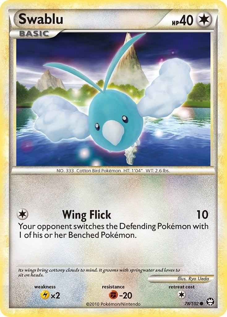 Image for Swablu (78/102) (Triumphant) (TM) - Pokemon