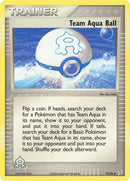 Team Aqua Ball (75/95) (EX Team Magma vs Team Aqua) Pokemon