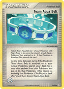 Image for Team Aqua Belt (76/95) (EX Team Magma vs Team Aqua) (MA) - Pokemon