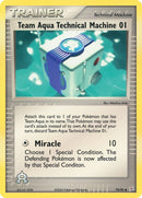 Team Aqua Technical Machine 01 (79/95) (EX Team Magma vs Team Aqua) Pokemon