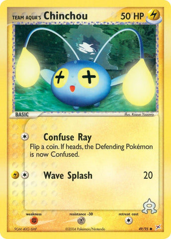 Team Aqua's Chinchou (49/95) (Team Magma vs Team Aqua) Pokemon