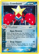 Image for Team Aqua's Crawdaunt (2/95) (EX Team Magma vs Team Aqua) (MA) - Pokemon