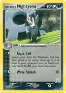 Team Aqua's Mightyena (30/95) (Team Magma vs Team Aqua) (MA) Pokemon