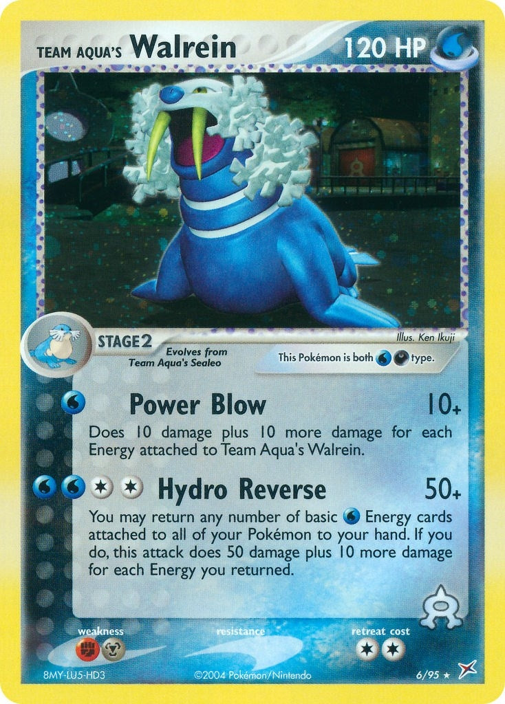 Team Aqua's Walrein (6/95) (Team Magma vs Team Aqua) Pokemon