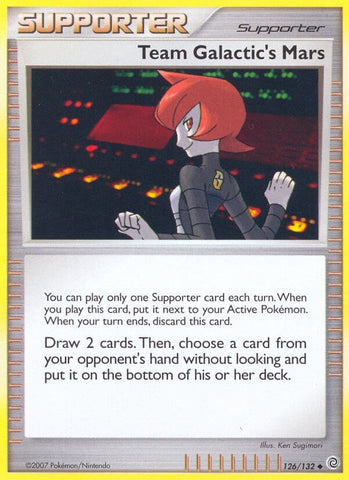 Image for Team Galactic's Mars (126/132) (Secret Wonders) - Pokemon