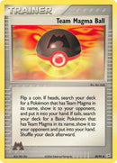 Image for Team Magma Ball (80/95) (EX Team Magma vs Team Aqua) (MA) - Pokemon