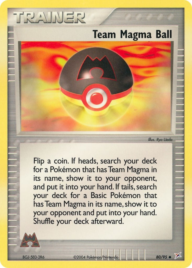 Image for Team Magma Ball (80/95) (EX Team Magma vs Team Aqua) (MA) - Pokemon