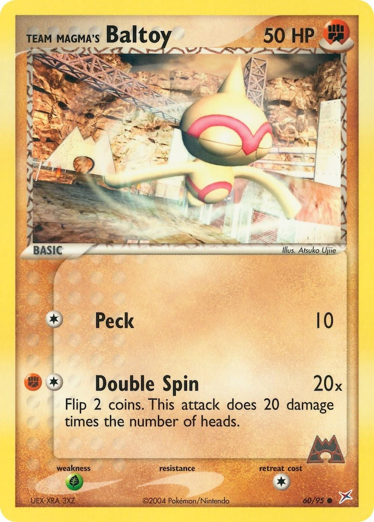 Team Magma's Baltoy (60/95) (EX Team Magma vs Team Aqua) Pokemon