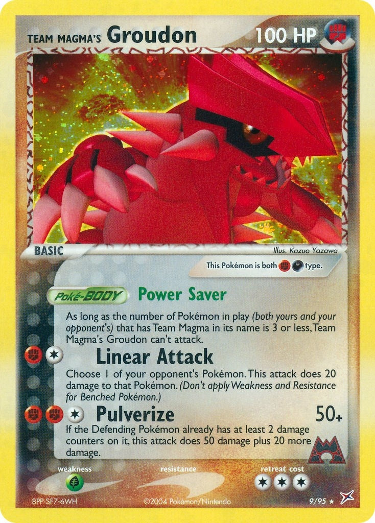 Image for Team Magma's Groudon (9/95) (EX Team Magma vs Team Aqua) (MA) - Pokemon