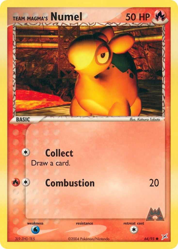 Team Magma's Numel (64/95) (Team Magma vs Team Aqua) Pokemon