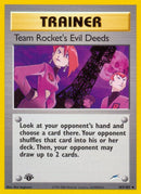 Image for Team Rocket's Evil Deeds (103/105) (Neo Destiny) (N4) - Pokemon