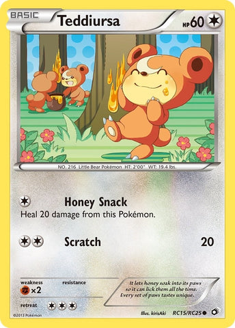 Image for Teddiursa (RC15/RC25) (Legendary Treasures: Radiant Collection) - Pokemon