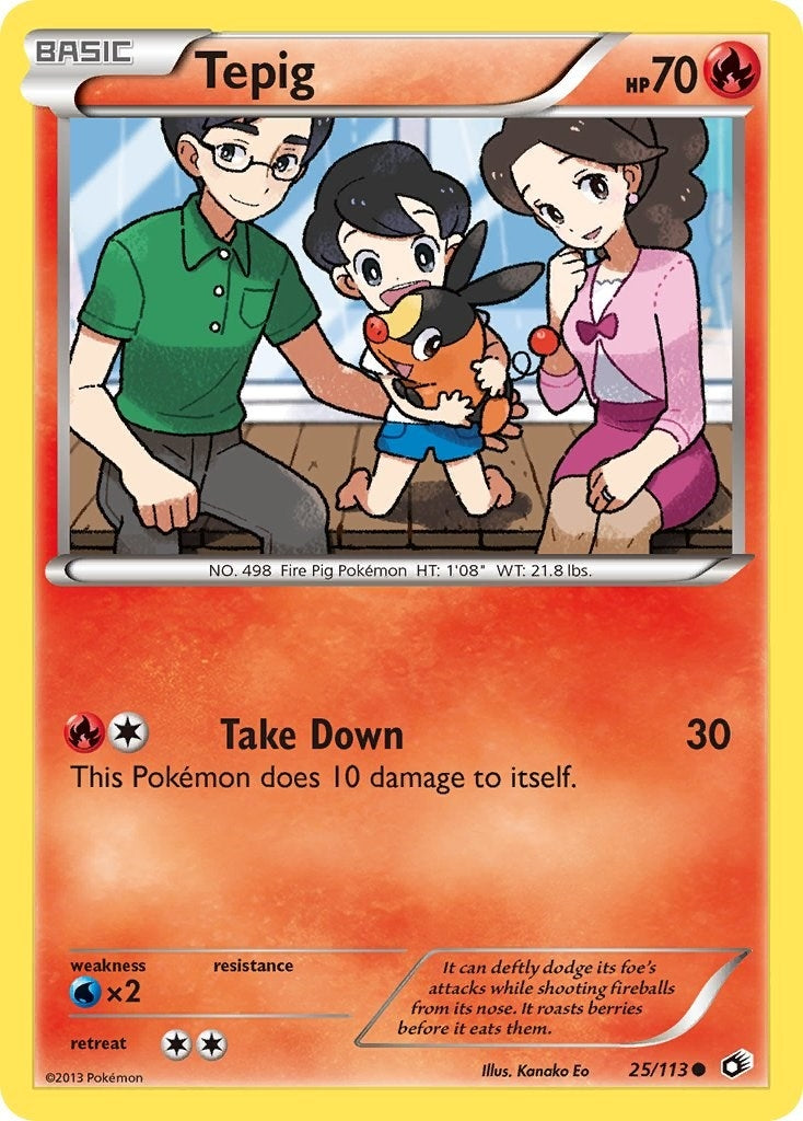 Image for Tepig (25/113) (Legendary Treasures) (LTR) - Pokemon